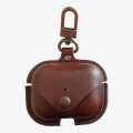 Original Earbuds Cover Black Airpod Leather Case, Size: Regular. 