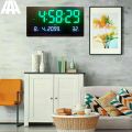 Digital LED Wall Clock And Table Clock with Huge Time Day Date Month and Temperature Display. 