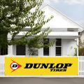 60x240cm Dunlop Auto Parts Banner Flag Car Truck Motor Parts Accessories Banner Garage Outdoor Decoration Tapestry Poster. 