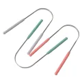 Stainless Steel / Tongue Scraper / Oral Cleaner /Tongue Brush / Tongue Coating Cleaning Scraping Breath Tongue Cleaning Scraper. 