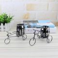 Home Decoration Accessories Wrought Iron Bicycle Pen Holder Creative Desktop Decoration Boutique Gift Decoration Small Gift. 