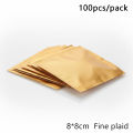 100Pcs/Pack Golden Aluminum  heat proofing sheet any perpuse. 