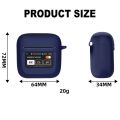 Suitable for JBL Tour Pro 2 Case Bluetooth Headset Protective Case Silicone SoftCase Charging Bag Headset Case Storage Bag Hook. 