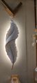 Feather wall Lamp. 