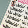 C Curl 11-12mm Comics Eyelash Clusters Flying Fluffy Sunflower False Eyelashes Soft Thick Simulated Lash Extension.