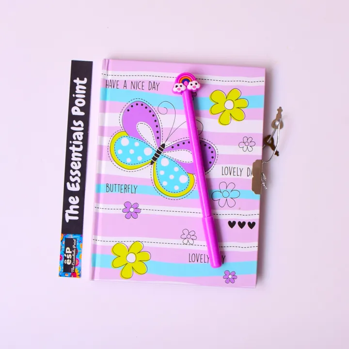 Kids%20Diary%20with%20Butterfly%20Pen%20and%20Lock%20Set%20B6-7x5%20inch%2048%20Pages%20-%20Girls%20Planner%20with%20Creative%20Sketching%20Features%20-%20Image%203