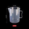 Happy home 100/250/500/1000 plastic measuring cup/measuring cup, coffee and wine tasting double head high temperature resistant/tapered measuring cup. 
