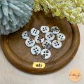 Shell on shell button 4 holes #8-4H [ready to ship in Thailand]. 