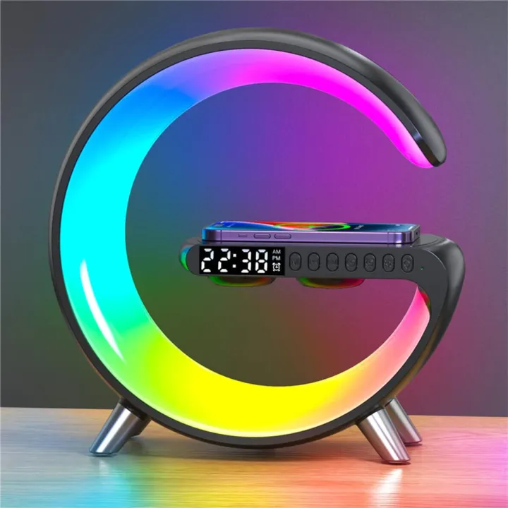 Wireless%20Charger%20Lamp,%20G%20Shaped%20LED%20Lamp%20Charger%20Bluetooth%20Speaker%20Wireless%20Charger,%20RGB%20Color%20Changing%20Stand%20Table%20Smart%20G%20Lamp%20-%20Image%202