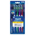Oral-B Crisscross Gum Care Deep Clean Soft Bristle Toothbrush For Adults, Tongue Cleaner, Multicolour Toothbrush Set, Oral B Dentist Recommended Brand ( Buy 2 Get 2 Free). 