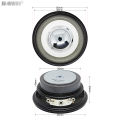 2pcs 4R 3W Loudspeaker 50MM Mini Coke Cans Speaker 36MM External Magnetic Bright Hat White Foam Edge. 