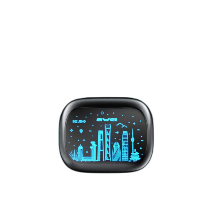 Awei T53 ANC TWS Wireless Earbuds Bluetooth 5.3 HiFi Music Active Noice Reduction + ENC HD Call Headset