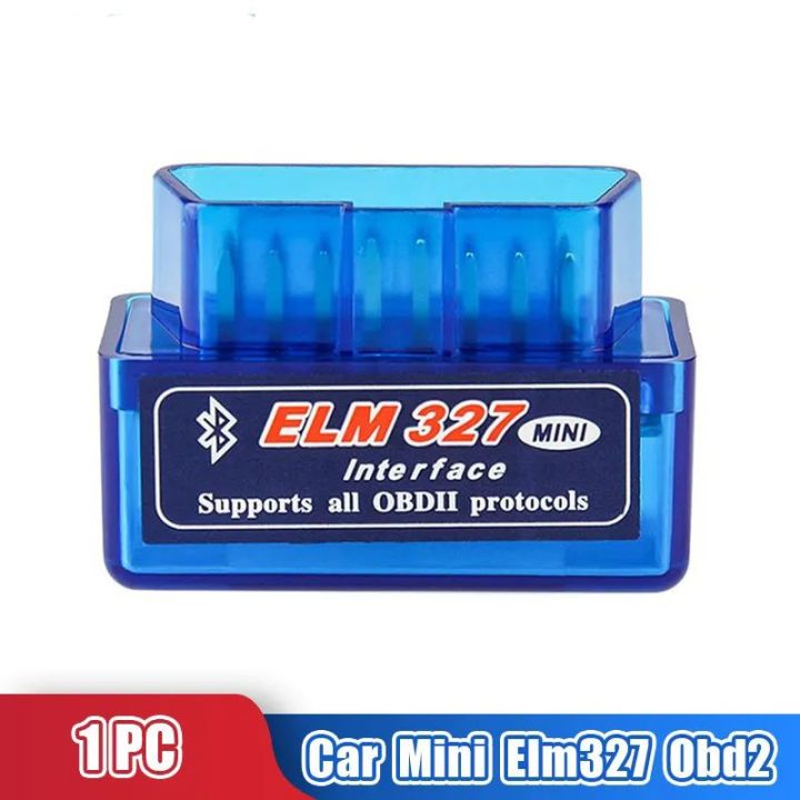 MINI ELM327 V2.1 OBD2 II Bluetooth Diagnostic Car Auto Interface Scanner Blue Premium Bluetooth Diagnostic Tool