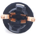 10pcs T10 Socket Dashboard Instrument Panel Socket T10 W5W 168 192 194 Twist Lock Wedge Bases Lamp Dash Bulb Plug.