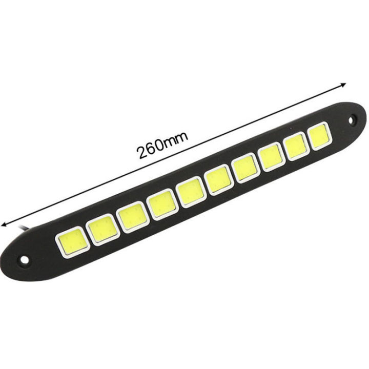 1/2pcs%20DRL%20COB%20Car%20LED%20Daytime%20Running%20Light%20White%20Waterproof%20Flexible%20Silicone%20Highlight%20Auto%20COB%20Lamp%20Car%20Exterior%20Accessories%20-%20Image%206