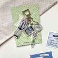 Cartoon Pretty Girl Acrylic Keychain Phone Lanyard Kawaii Backpack Pendant Charm Key Hanging Decoration Accessories. 