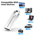 Supersonic Metal USB Flash Drive Pendrive 16G-128G Mini Waterproof Thumb Drive for Laptop/Tablet, Portable Memory Stick USB 2.0. 