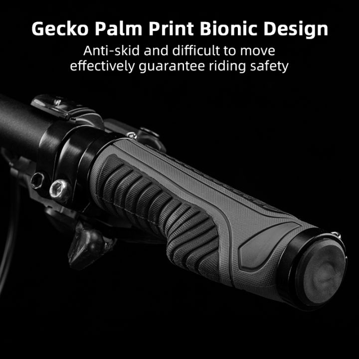 ROCKBROS%20Bicycle%20Grips%20Handlebar%20Double%20Lock%20Soft%20Shockproof%20%20Bike%20Handlebar%20Grips%20Riding%20MTB%20Road%20Cycling%20Ergonomic%20Grips%20-%20Image%204