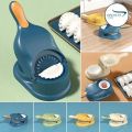 2 in 1 Dumpling Maker Machine - Make Delicious Dumplings, Samosa Making Kitchen Tools full size. 