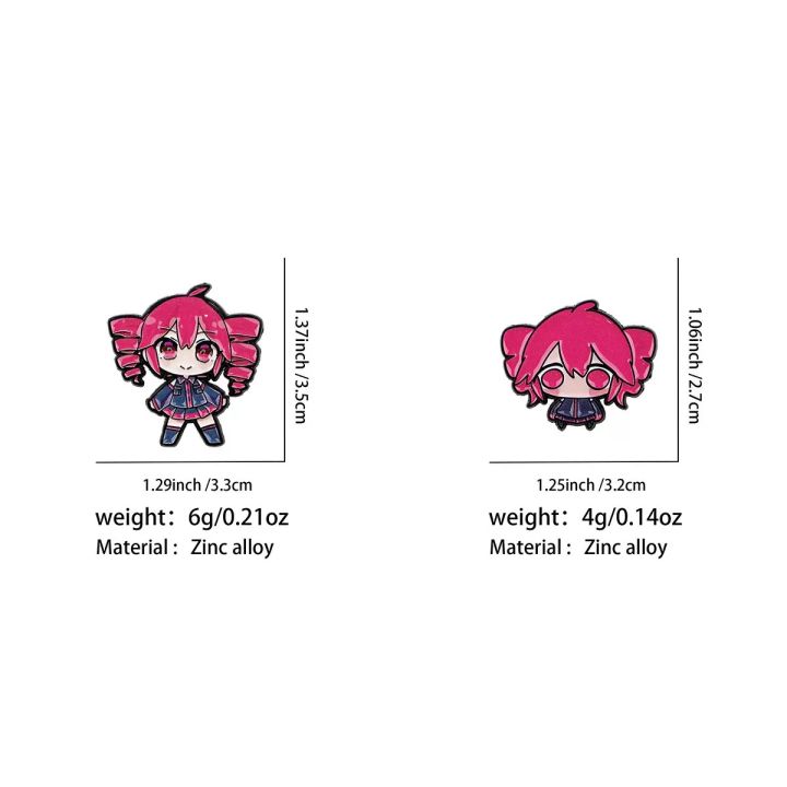 2pcs%20Anime%20Kasane%20Teto%20Enamel%20Pin%20Cartoon%20Characters%20Cute%20Girl%20Brooch%20Manga%20Badges%20for%20Backpack%20Clothes%20Lapel%20Decorative%20Props%20-%20Image%204