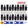 5/10 Pairs Solar Connectors 1000V 30A Solar Panel Branch PV Connectors Connect solar Tool Crimping pliers. 