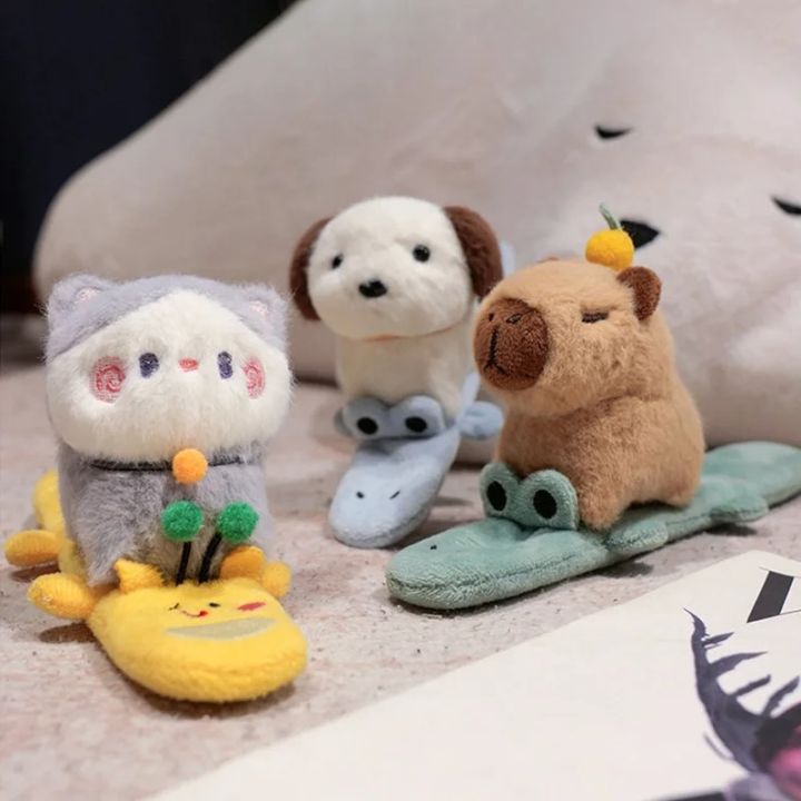 Kawaii%20Capybara%20Animal%20Slap%20Snap%20Wrap%20Bracelets%20Dog%20Cat%20Stuffed%20Animal%20Plush%20Toy%20Kid%20Cute%20Hand%20Ring%20Wristband%20Creative%20%20-%20Image%204