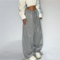 Casual Solid Sweatpants For Women High Waist Lace Up Loose Joggers Pant Classic Baggy Streetwear Female Sport Dance Trouser Y2K. 