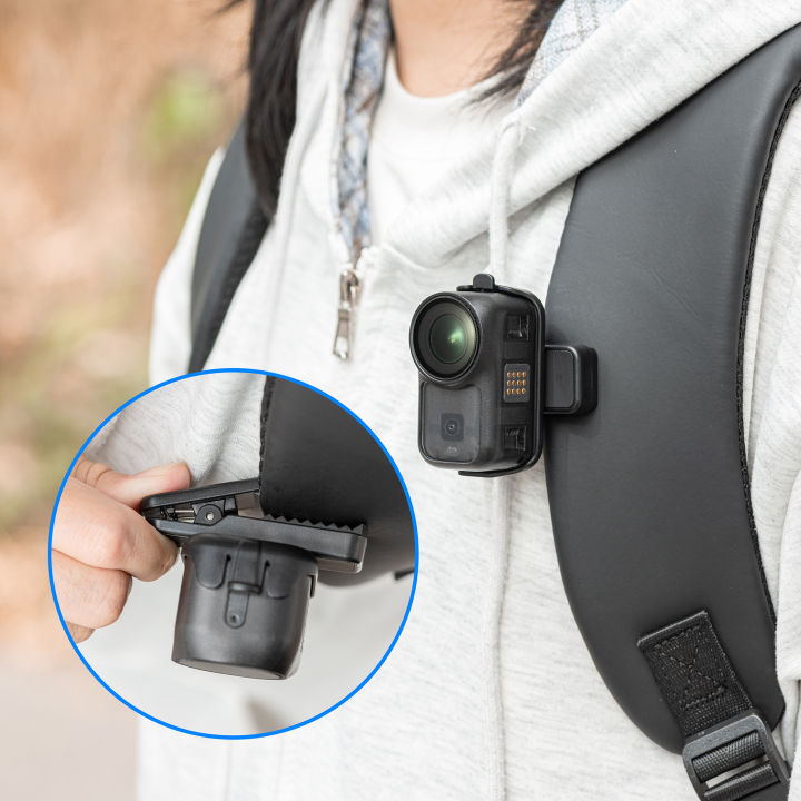 STARTRC Magnetic Backpack Clip Holder For OSMO NANO Camera Accessories Quick Release Anti-shake Clip