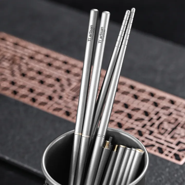 Tiartisan%20Pure%20Titanium%20Ultralight%20Detachable%20Chopsticks%20Outdoor%20Camping%20Picnic%20Portable%20Durable%20Chopsticks%20Tableware%20-%20Image%202