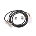 Universal Motorcycle 3-Pin Digital Odometer Sensor Wire Meter Tachometer Cable Sensor Matal Mileage Assembly Modification Parts. 