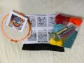 Embroidery Diy Punch Needle Starter Kits For Beginner Adults Handicrafts Yarn Painting For Home Decors Rainbow. 