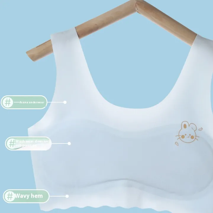 Girl's%20Developmental%20Underwear%20Small%20Undershirt%20Student%20Girl%20Junior%20High%20School%20High%20School%20Period%20Bustier%20Girl%20Summer%20Thin%20Bra%20-%20Image%202