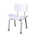 Shower Chair with backrest | Anti-slip Bath seat for elderly and disabled | Shower stool. 