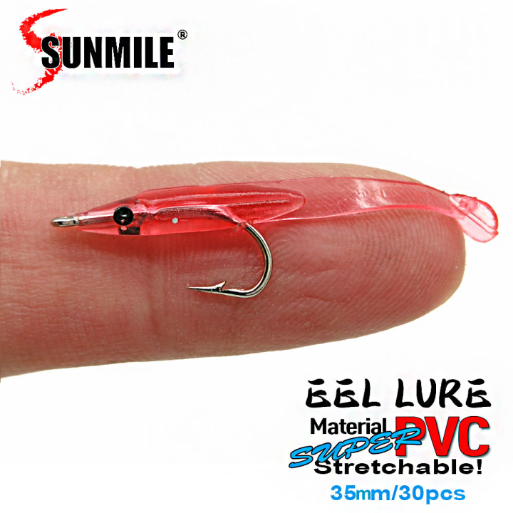 SUNMILE%2030pcs%20Eel%20Soft%20Fishing%20Lure%2035mm%20PescaTackle%20Wobblers%20Fish%20Lures%20Carp%20Leurre%20Souple%20Soft%20Baits%20-%20Image%206