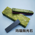 Natural Green Agate sharpening stone Whetstone Fine Grinding Polishing Shaved bar kitchen knife sharpener honing tool10000 Grit. 