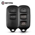 KEYYOU Replacement Remote Car Key Shell Case Fob 2/3 +1 Button For Toyota Highlander Camry Solara Corolla Sienna 2002 -2007.