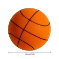 Bouncing Mute Ball Indoor Silent Basketball 18cm Foam Basketball Silent Soft Ball Bounce Basket Ball Toy Kids Sports Games . 