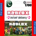 Roblox robux pack of 1700 login I'd required. 