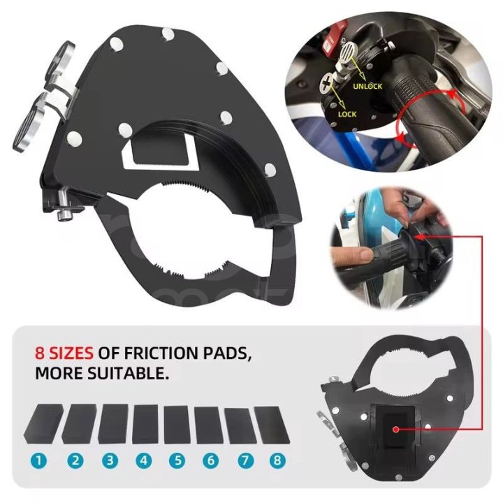 Cruise Control Motorcycle Throttle Lock Assist Handlebar For FANTIC ...