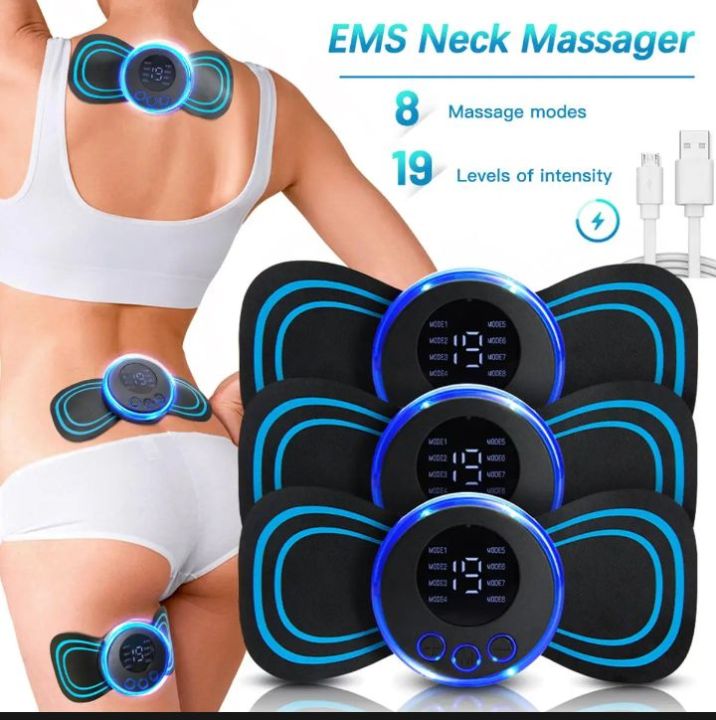 Mini Electric butterfly Neck & body Massager