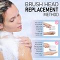 Imported Brand Electric Body Brush Electric Massaging Bath Silicon Body Scrubber Waterproof Exfoliating Brush Shower 5 Heads Skin Scrubber With Long Handle For Men/Women 3 Mode Battery Cleansing 1PC Random Color. 