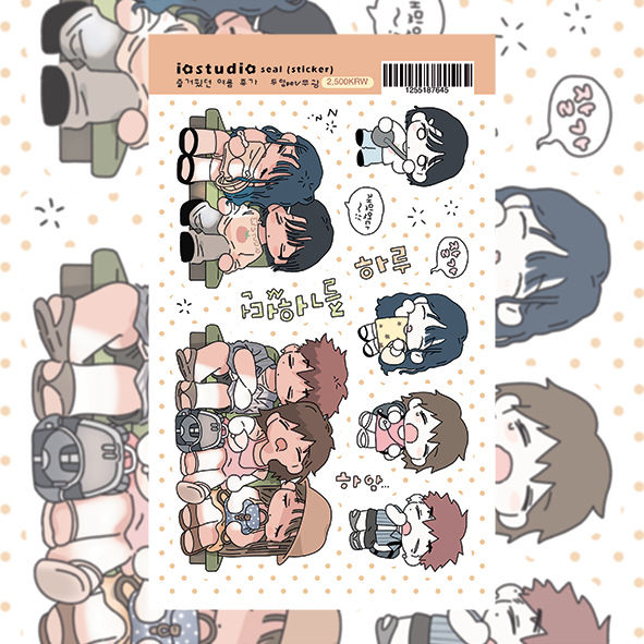 Korean%20Cute%20Cartoon%20Girl%20Stickers%20Kawaii%20Sweet%20Character%20Stickers%20Hand%20Account%20Scrapbook%20Notebook%20Diary%20DIY%20Decorative%20Stickers%20-%20Image%207
