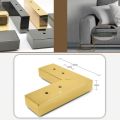 Furniture Legs Heavy Load Bearing Metal Cabinet L-Shape Feet Triangle Sofa Legs DIY Furniture Hardware Legs. 