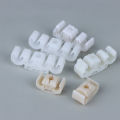 10 Pcs Car Brake Line Cable Bracket Vacuum Hose Pipe Clips For Santana Chery Chassis Tubing Fixed Line Clip Hooks. 