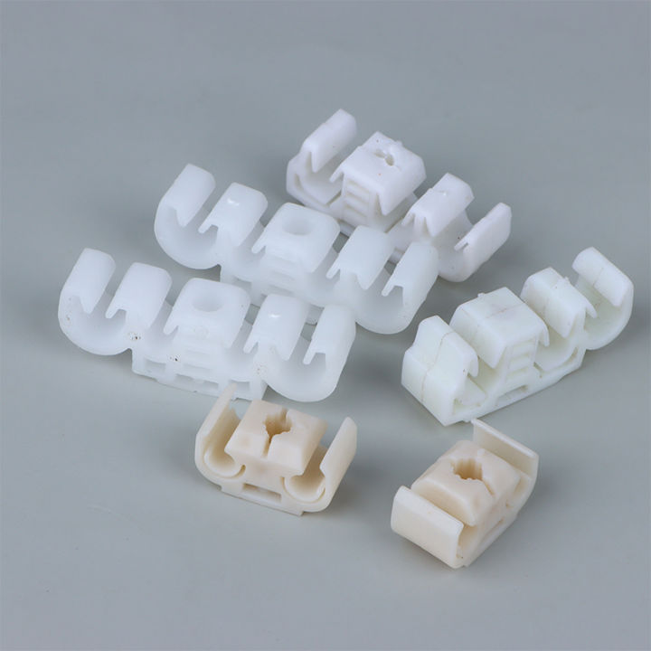 10 Pcs Car Brake Line Cable Bracket Vacuum Hose Pipe Clips For Santana Chery Chassis Tubing Fixed Line Clip Hooks