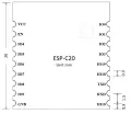 ESP32-C3 ESP8685 Espressif WiFi & Bluetooth Module ESP32-C3-12F ESP32-C3-20 ESP32-C3-32Compatible ESP32-C3-WROOM ESP32-C3-MINI. 