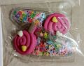 Multi color kids jelly pins pack of 2 pin, virant color. 