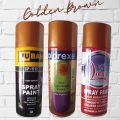 Mission Brown & Golden Brown Spray Paint For Multi Purpose Use DIY Painting. 