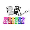 Mini MP3 Player / MP4 Player / Portable Music Player /  Shuffle, Memory Card Supported upto 8GB & Rechargeable with Free Hands Free and Charging Cable. 