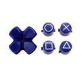 YuXi For PS4 Gamepad ABXY Function Button Key Buttons Kit Replacement For P4 Controller Direction Cross Button. 